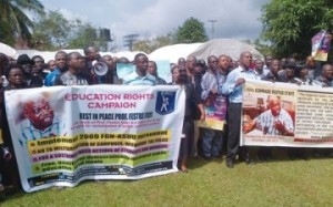 ASUU Holds Solidarity March For Iyayi